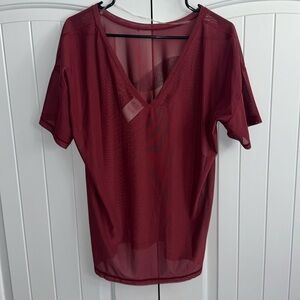 PUMA See Through Training/Running Shirt